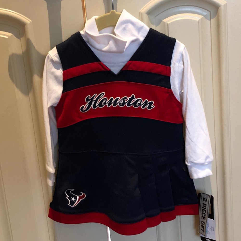 Houston Texans Toddler Cheerleader Two Piece Set